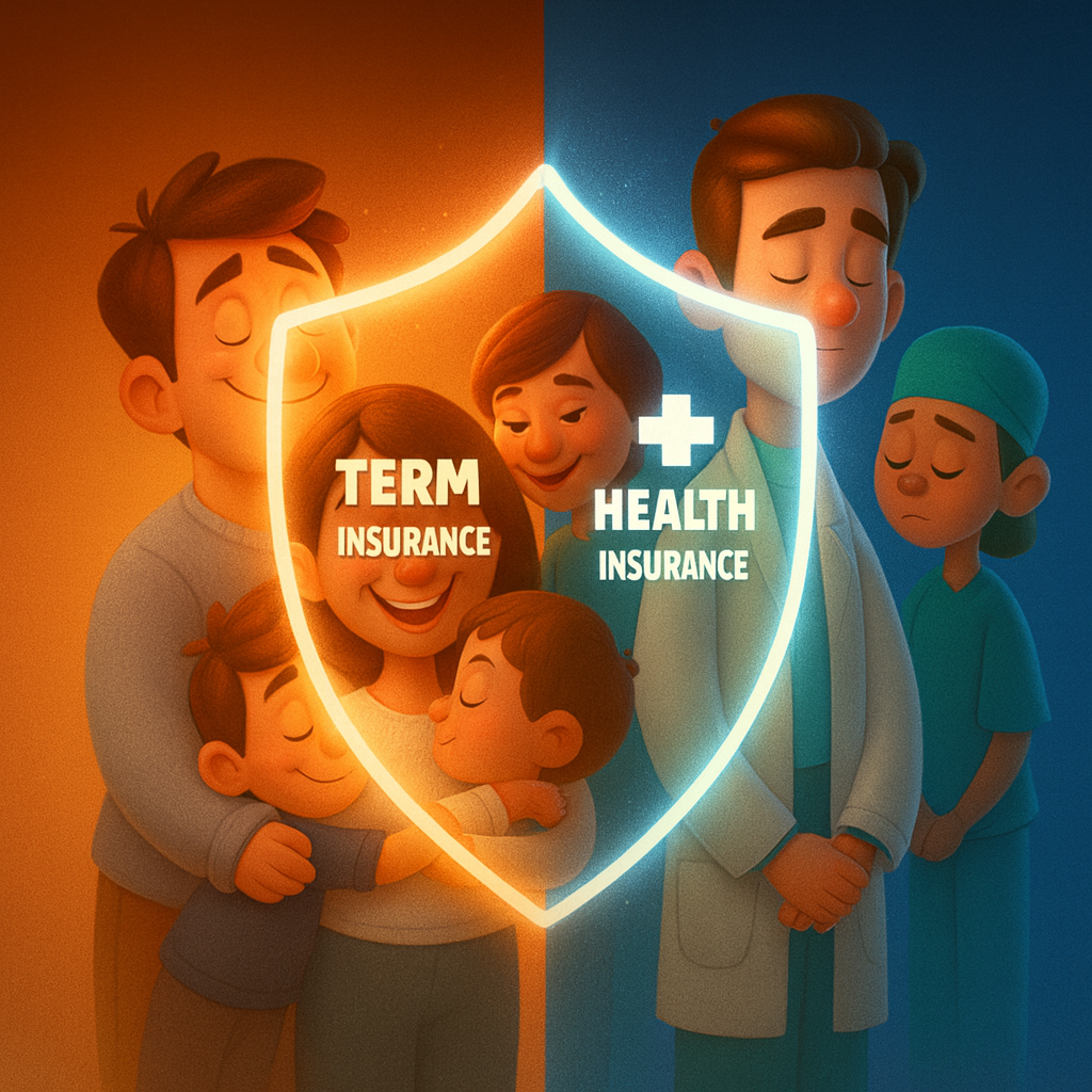 Health vs. Term Insurance: Key Differences Explained Simply